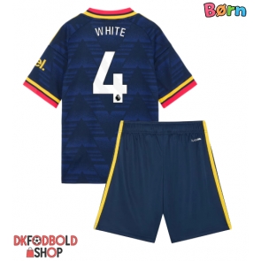 Arsenal Ben White #4 Udebanesæt Børn 2026-27 Kort ærmer (+ korte bukser)